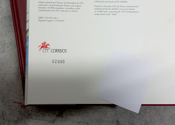 Portugal em Selos 1997 - Livro