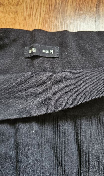 Legginsy damskie prążek M