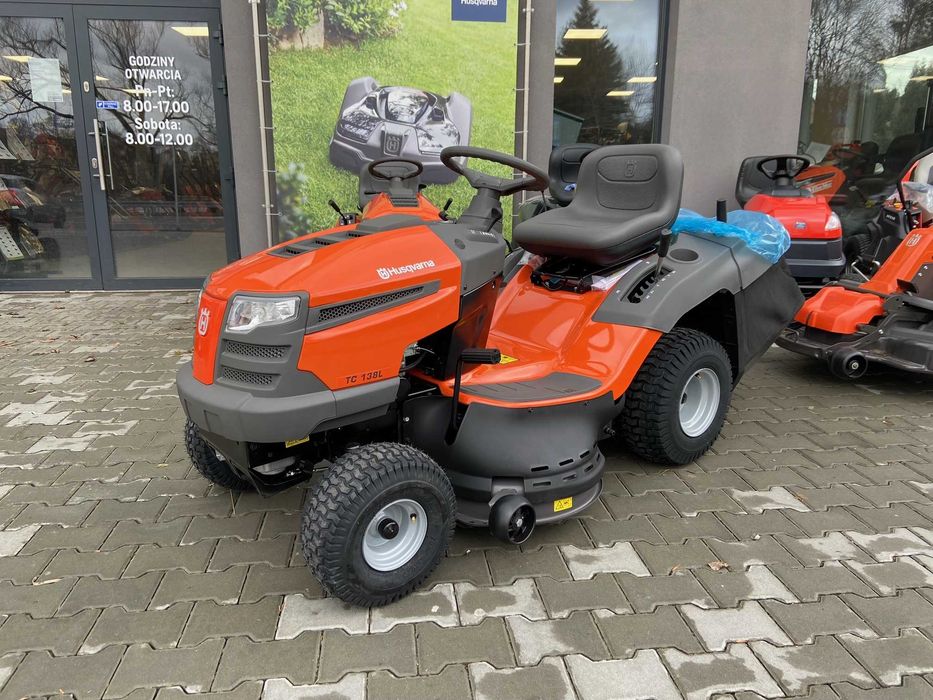 Traktor Husqvarna TC138 KOSZ Automat NOWY 16 KM Pompa Raty 0% Dostepny