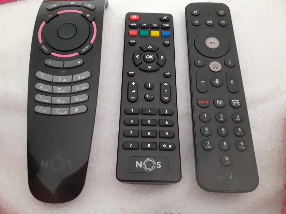 Dou três comandos Nos