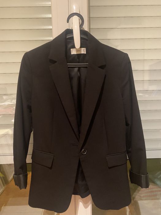 Blazer Mango preto