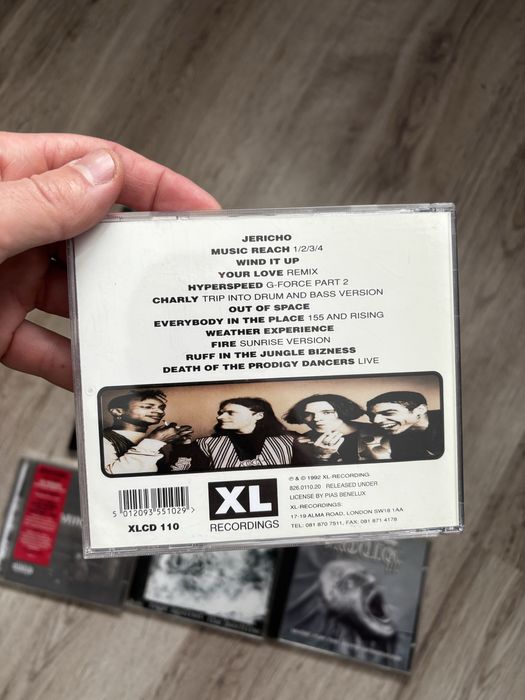 CD диск вінтаж 90х Eminem Prodigy Faith No More Rase Against 1992