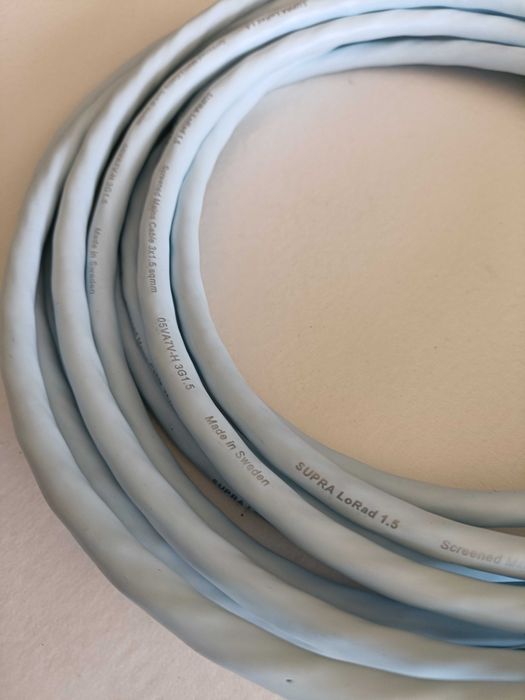Cabo de alimentação SUPRA LoRad 3X1,5mm2 - 6,20 m