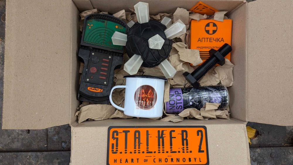 Подарунковий бокс STALKER Набір Сталкер Подарунок геймеру STALKER 2