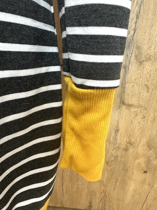 Bluza narzutka paski i napy M