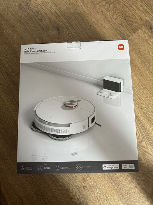 Миючий робот-пилосос Xiaomi Robot Vacuum S20+