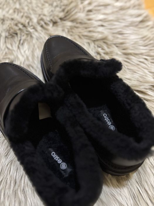 Лофери зимові 39 розмір Estro нові