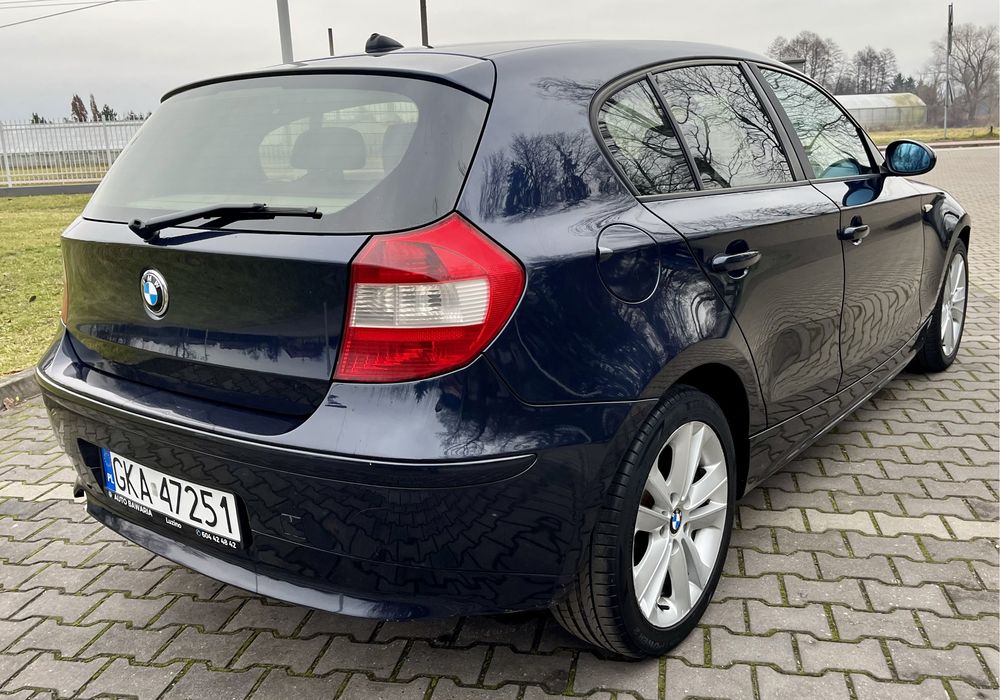 BMW 118d 5D 2.0 diesel 122 KM 2007 rok