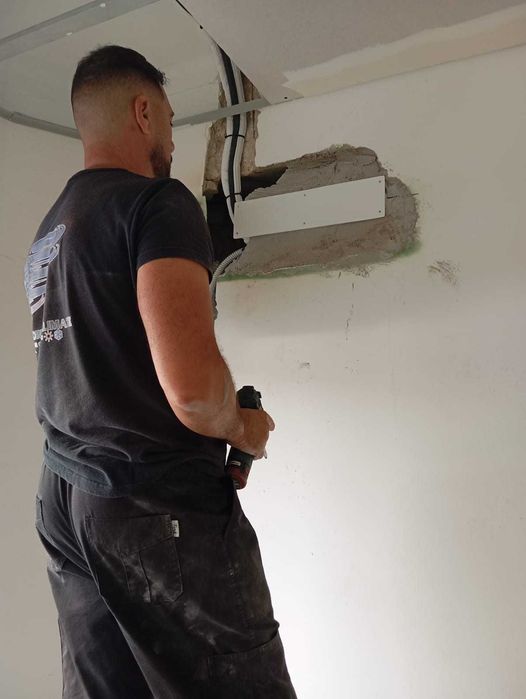 Instalação de Ar-condicionado e pré instalação.