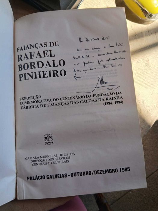 FAIANÇAS DE RAFAEL BORDALO PINHEIRO Exposição no palácio das Galveias