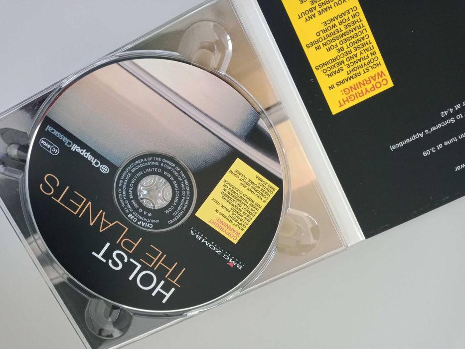 Gustav Holst - The Planets (CD muito raro, não comercial, clássica)