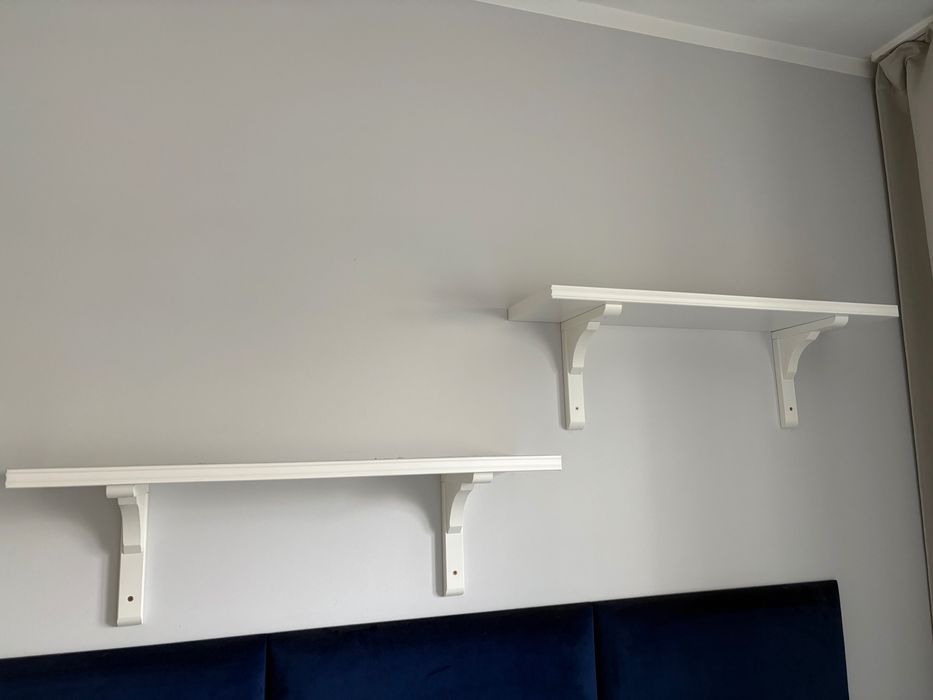 Półki IKEA białe