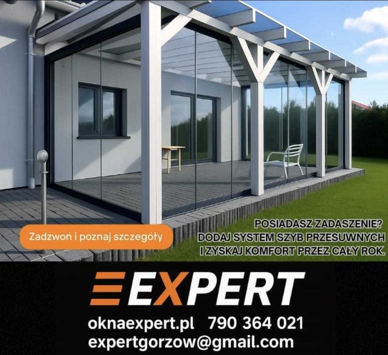 Zabudowa Tarasu , ogród zimowy , pergola , zadaszenie , ogród szklany