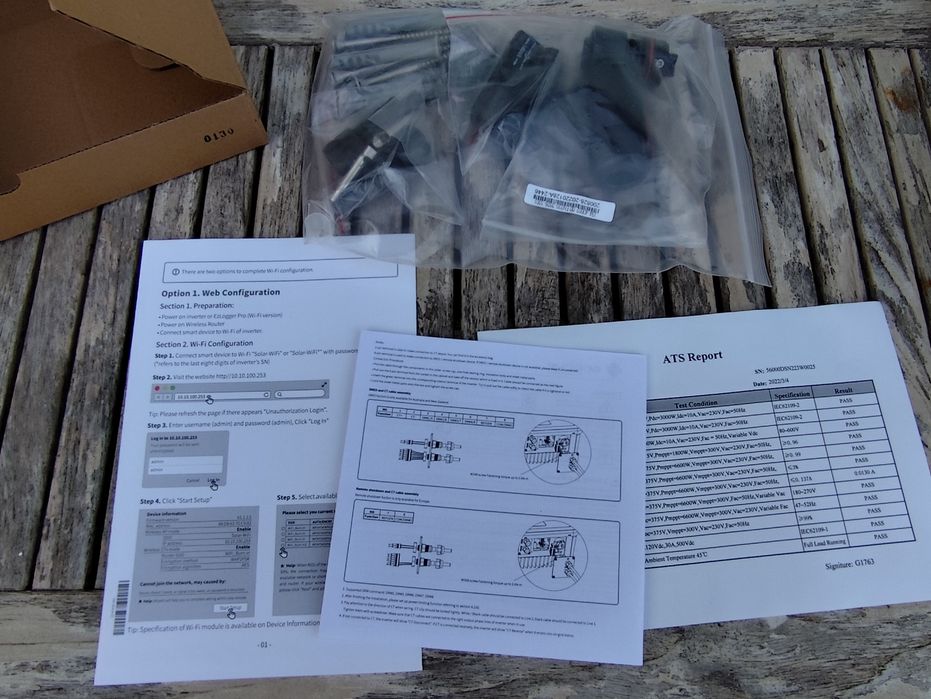 Inversor Solar Monofásico GoodWe GW6000-DNS 6kW (Novo / Selado) – C/ WiFi