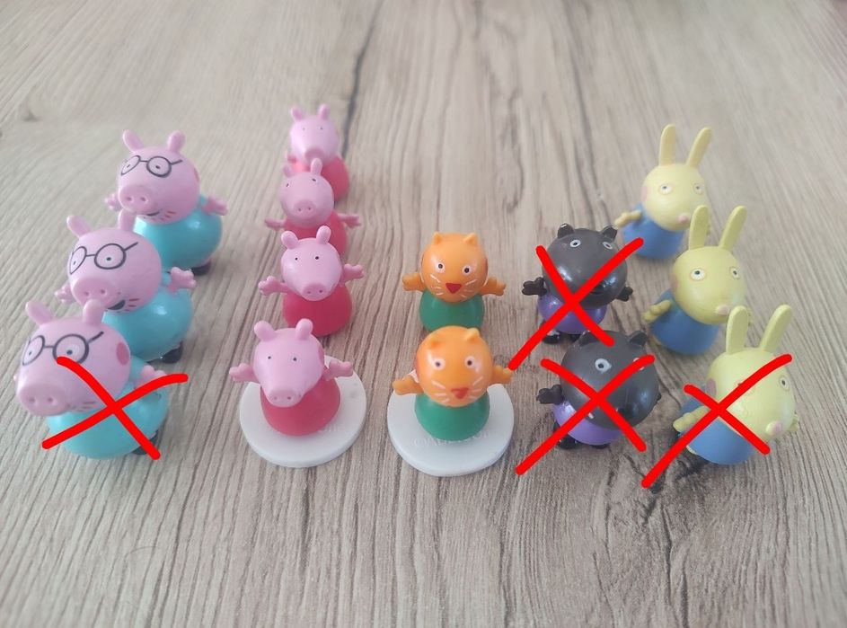 Figurki Świnka Peppa