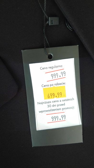 Kubenz Blue Roma marynarka męska czarna slimfit garnitur wesele święta