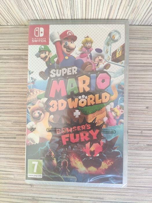 ^️ folia super mario 3d world + bowser's fury nintendo switch