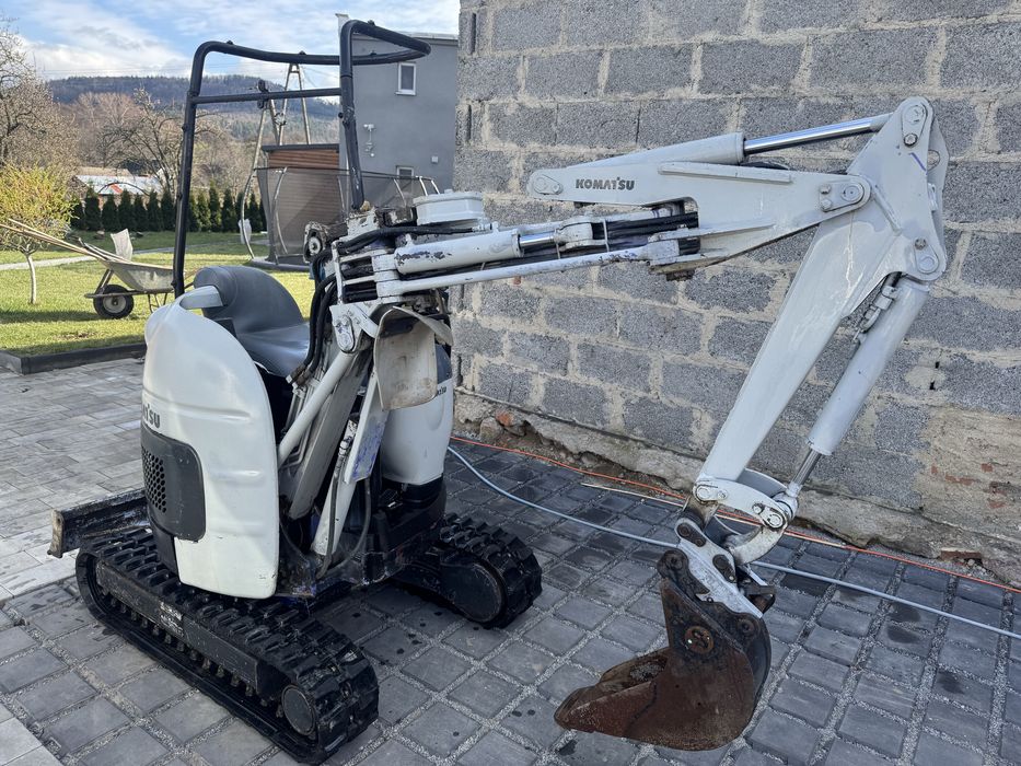 Komatsu pc08uu minikoparka