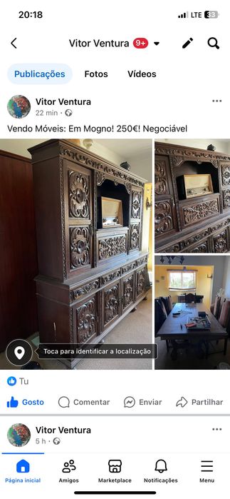 Móveis Sala em Mogno