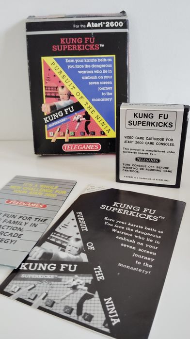Kung Fu super kicks Atari 2600