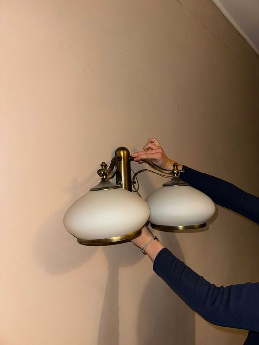 Kinkiet, lampa ścienna, sypialnia, salon klasyczna