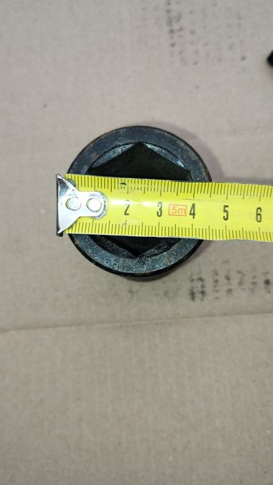 НОВА Кована Головка під вороток лом силова ударна 30мм