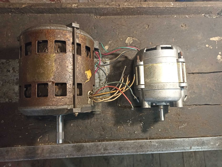 Електродвигуни пральної машини виробництва СССР