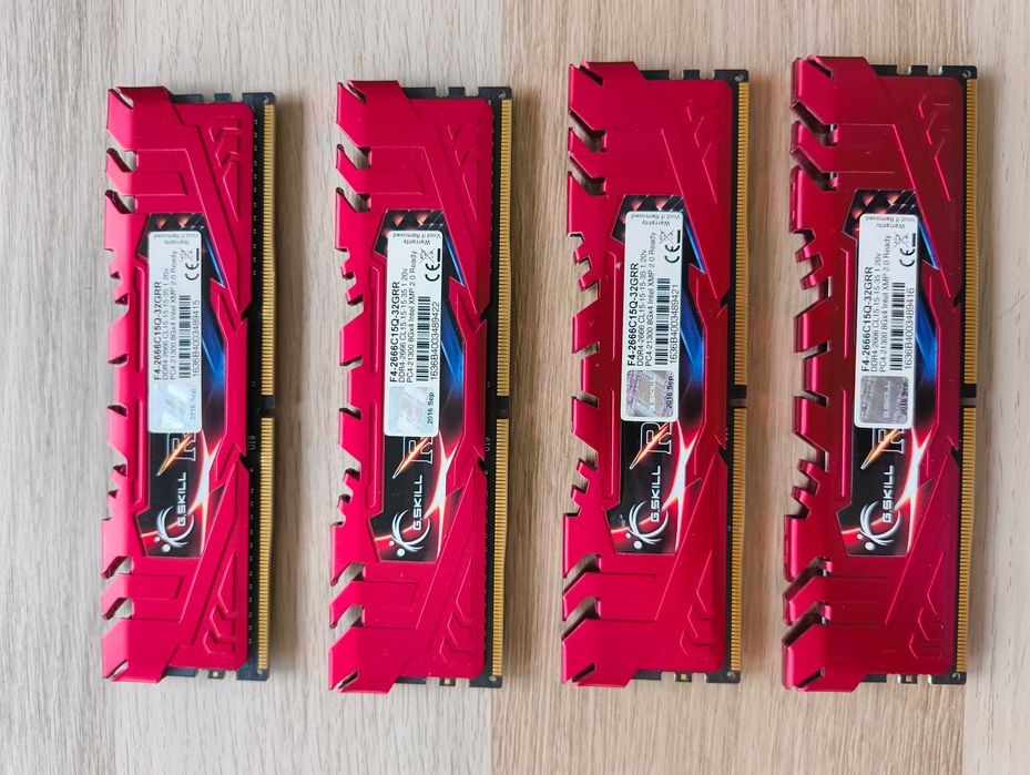G.SKILL Ripjaws 4 DDR4 32GB (4x8GB) 2666MHz CL15