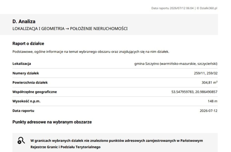 Działka Leśny Dwór