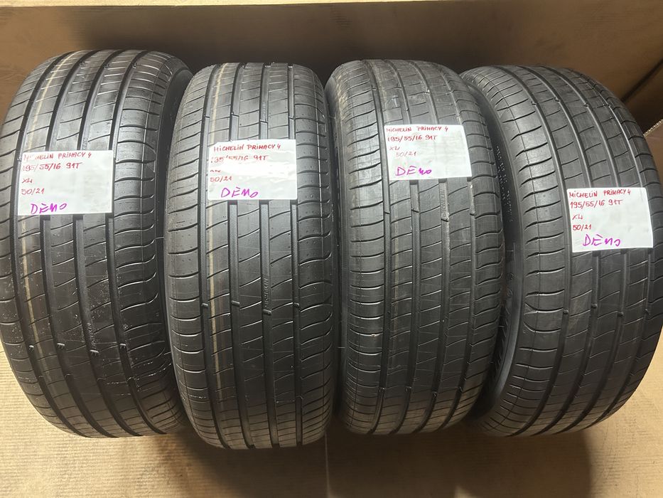 195/55R16 91T MICHELIN PRIMACY 4 opona letnia XL DEMO