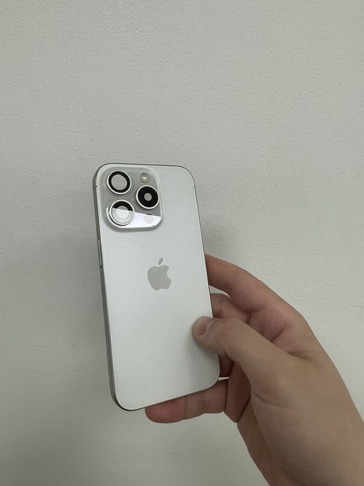 Оригінальний корпус для iPhone 15 Pro (White Titanium)