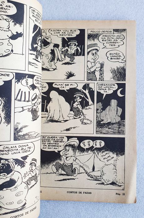 Antigo Livro de BD ~ "CONTOS de FADAS" ~ Edição Especial ~ 1959 ~ RARO