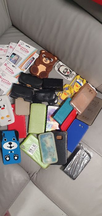 Akcesoria do telefonow etui szkiełka