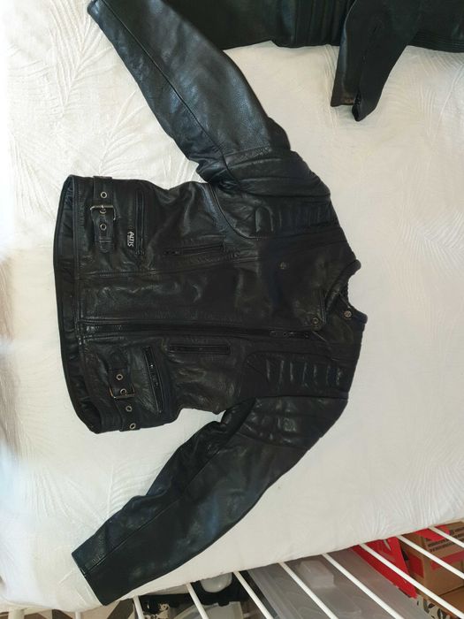 Fato Motard Vintage em pele