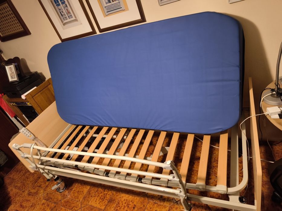 Cama articulada elétrica + colchão