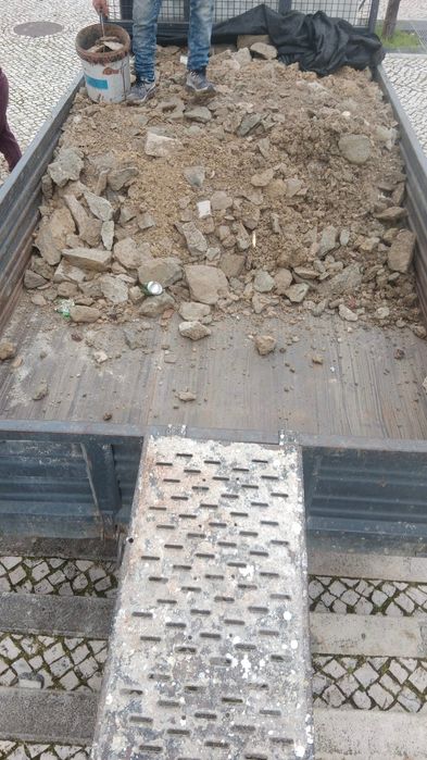 LISBOA e SETÚBAL CARRINHAS p/ recolha de todo o tipo de resíduos pladur plástico madeira cartão tela asfaltica esferovite entulho obras lixo misturado