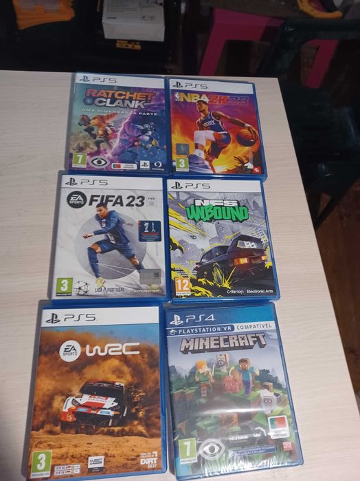 Jogos como novos ps5