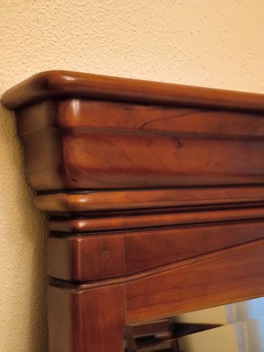 Espelho moldura em cerejeira para comoda