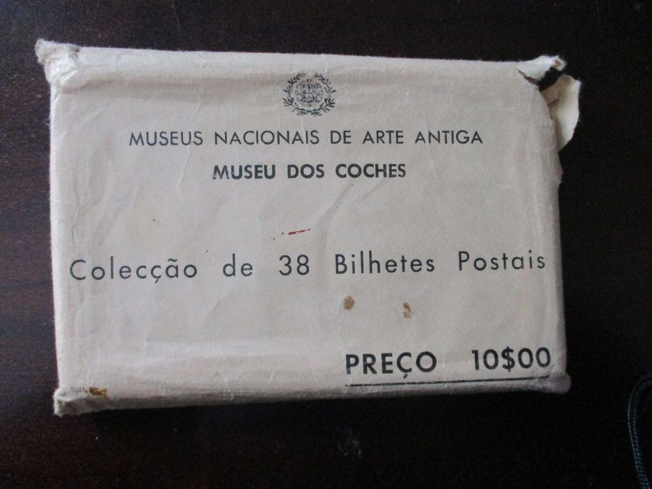 Postais antigos do Museu dos coches 38 Postais.