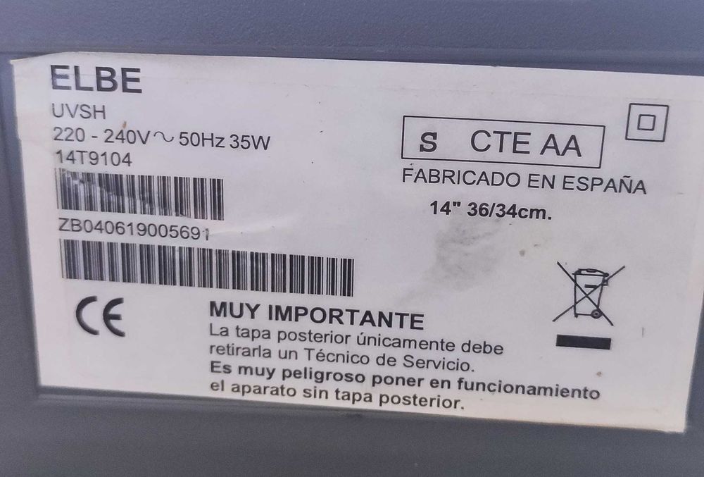 ELBE 14" Television64553240140802121