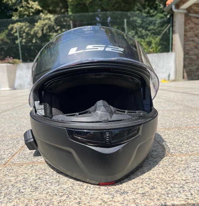 Capacete modular com bluetooth