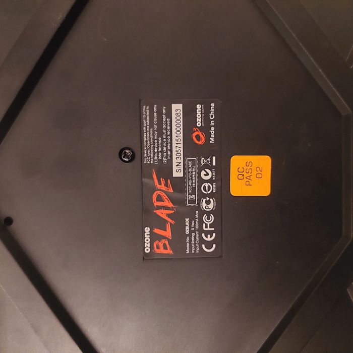 Teclado gaming ozone blade (membrana)