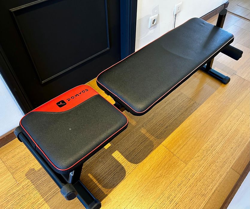 Banco de Musculação Domyos Ajustável – Ótimo Estado