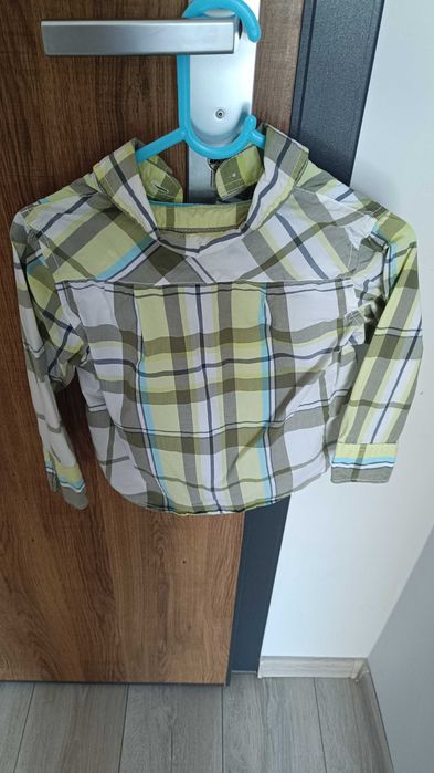 Koszula dla chłopca w kratę logg H&M 92