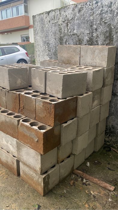 Blocos de cimento para garrafeira