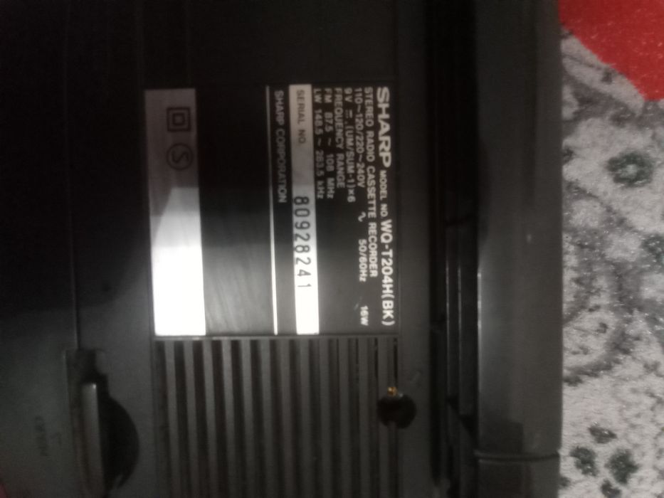 SHARP WQ T204 магнітола оригінал