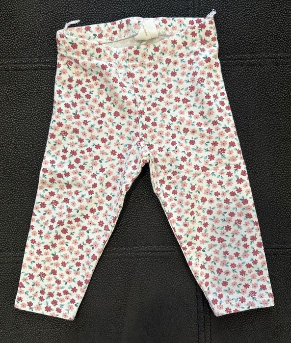 Calças / Leggings Floridas (12-18M) C&A