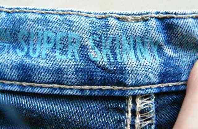 Denim Co. Super Skinny spodnie jeansy 16 44 pas 104 cm