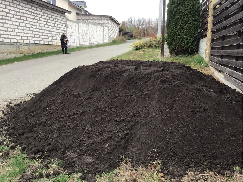 Чорнозем для города, телиць, під газон, торф