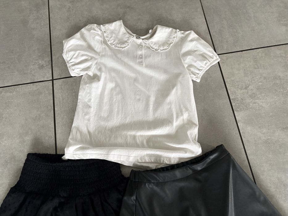 Zestaw 2 spódniczki H&M + bluzka Sinsay